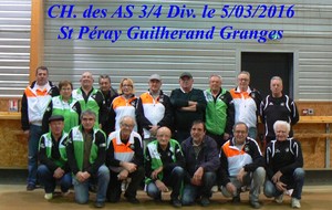 Championnat des As 3° et 4° St Péray Guilherand