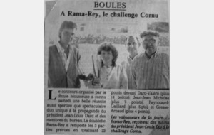 1989  A Rama  Rey le challenge Cornu