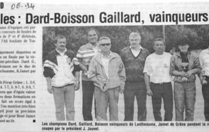 1994 Toulaud Dard G. Boisson F. et Gaillard M.