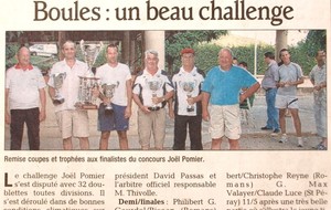 1997 Un beau challenge St Jean de Muzols