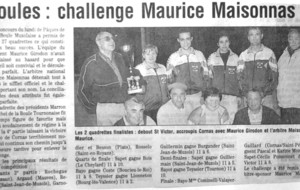 1998.99 Challenge Maurice Maisonnas 