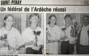 1999.00 Un fédéral de l'Ardèche réussi