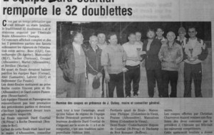 2000.01 32 Doubles à Alboussière J.L. Dard et T. Courtial