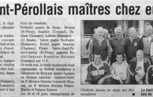 2001.02 Les Saint-Pérollais maîtres chez eux