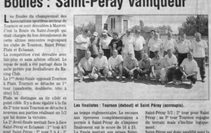 2004.05 St Péray vainqueur de la finale du Secteur des AS à Mauves