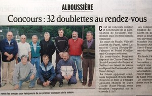 2005.06 Concours 32 Doubles à Alboussière