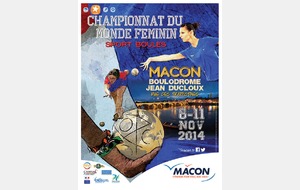 Championnat du Monde Féminin Mâcon 2014