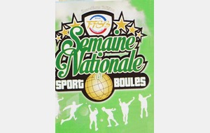 Semaine Nationale du Sport Boules